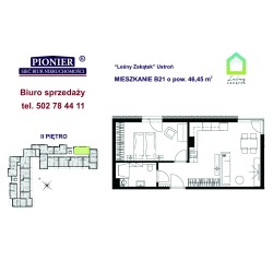 B21 Apartament 46,45m2