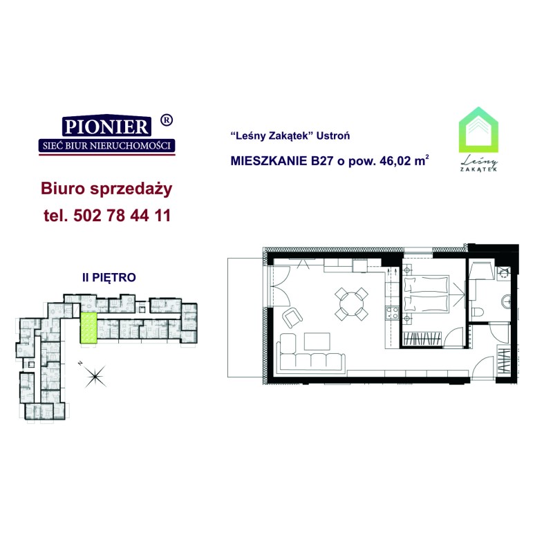 B27 apartament 49,02m2